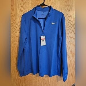 Nike Dry Training Long Sleeve Half Zip football Top Womens Large